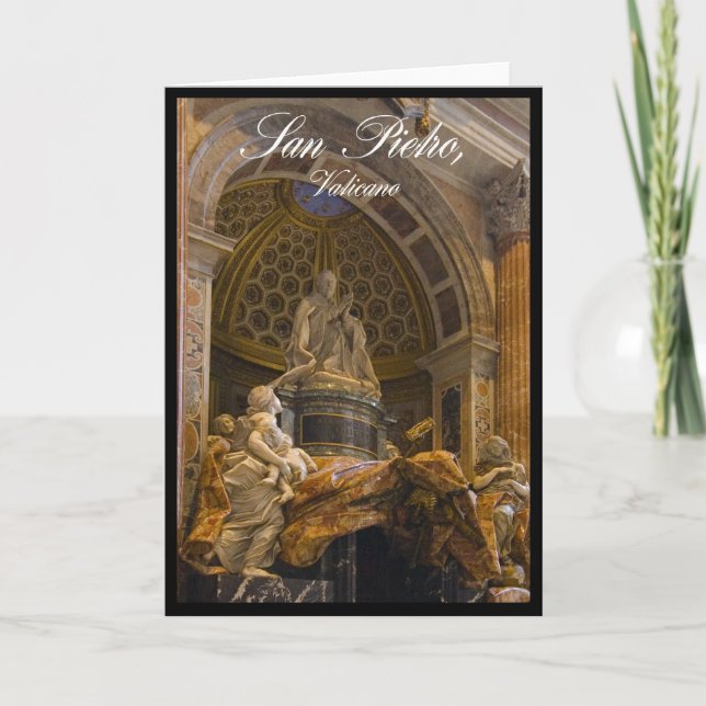 Insida i Saint Peter Basilica i Vatikanen Kort (Framsida)