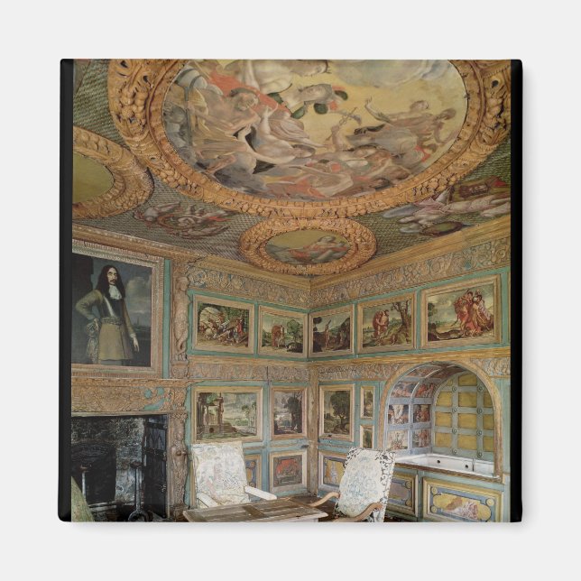 Insida i "Salle Louis XIV" Magnet (Framsidan)