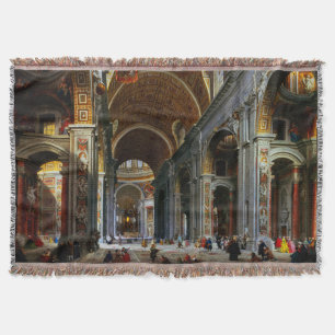 Insida i St Peter's Basilica, Rom Filt
