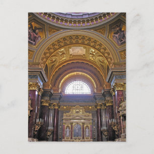 Insida i St Stephen's Basilica, Budapest(7) Vykort