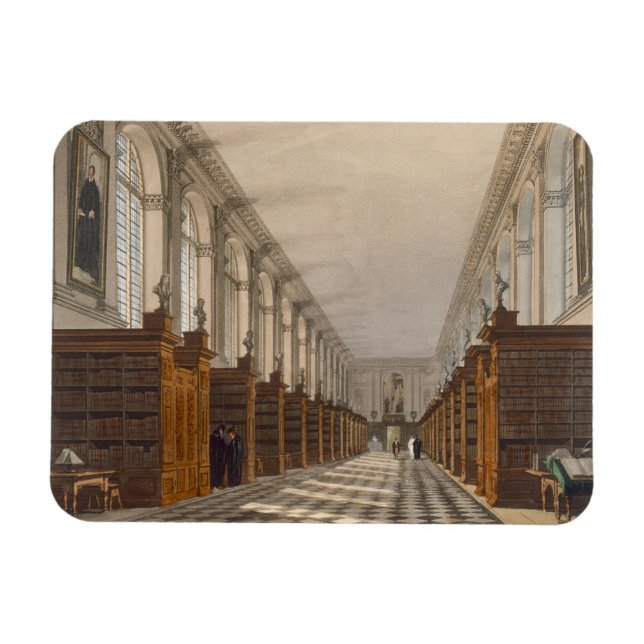 Insida i Trinity College Bibliotek, Cambridge, för Magnet (Horisontell)