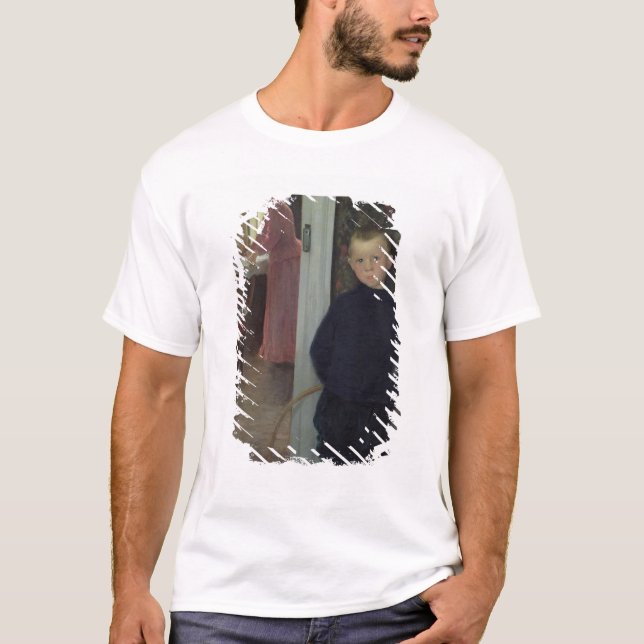 Insida med kvinnor och ett barn tee (Framsida)