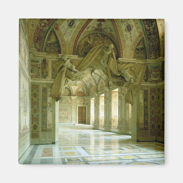 Insida med tanke på det skulpterade änglar magnet (Framsidan)