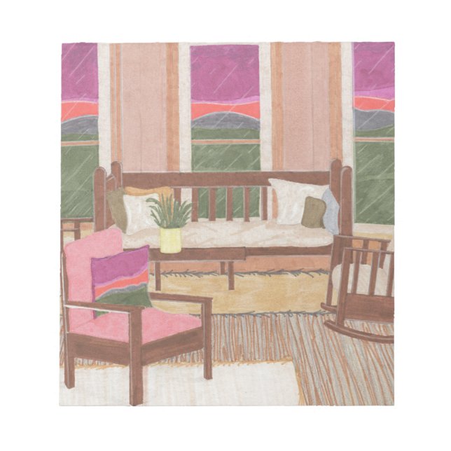 Insida-rumsdesign Anteckningsblock (Framsida)