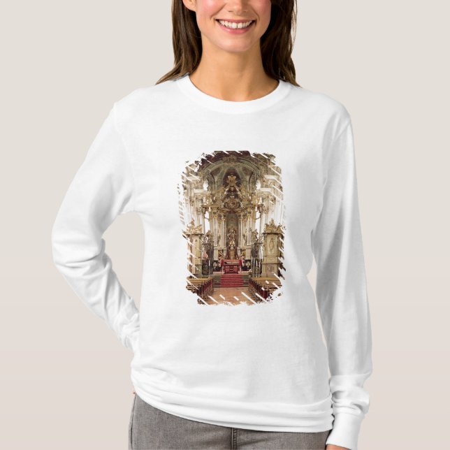 Insida som är designad vid Balthasar Neumann T-shirt (Framsida)
