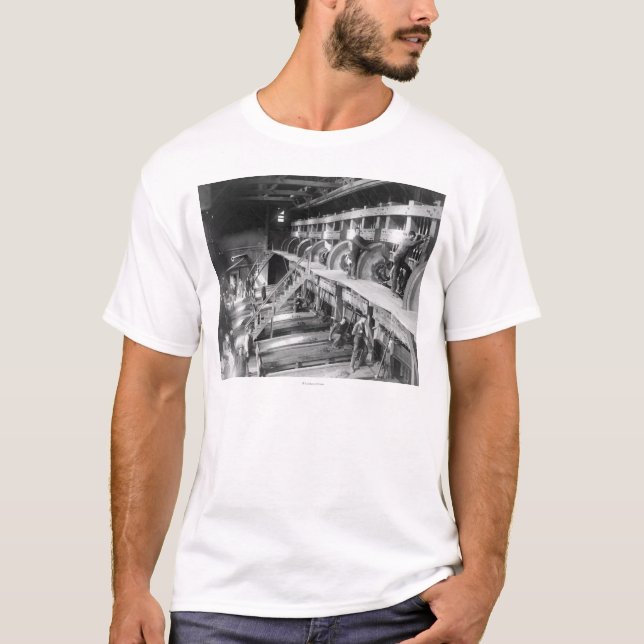 Insida som det guld- frimärket för Deadwoodterraen T-shirt (Framsida)