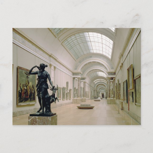 Insida synvinkel på Grande Galerie Vykort (Framsida)
