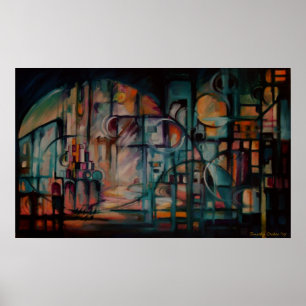 Insida - ut kanvastryck poster