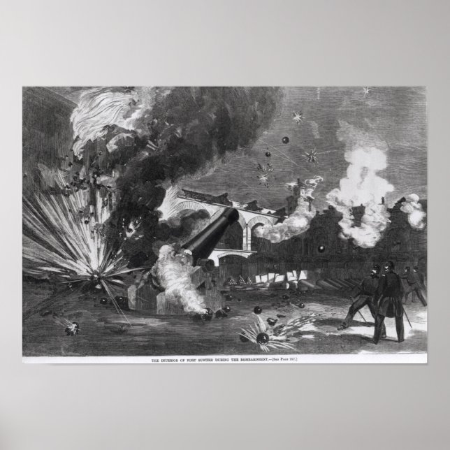 Insida vid Fort Sumter under Poster (Framsidan)