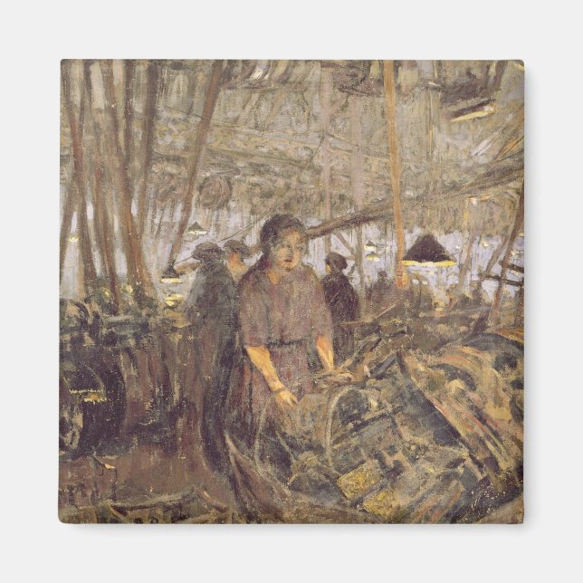 Insida vid Munitions Factory Magnet (Framsidan)