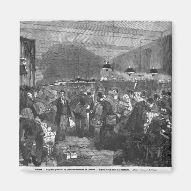 Insida vid Parispostkontoret Magnet (Framsidan)