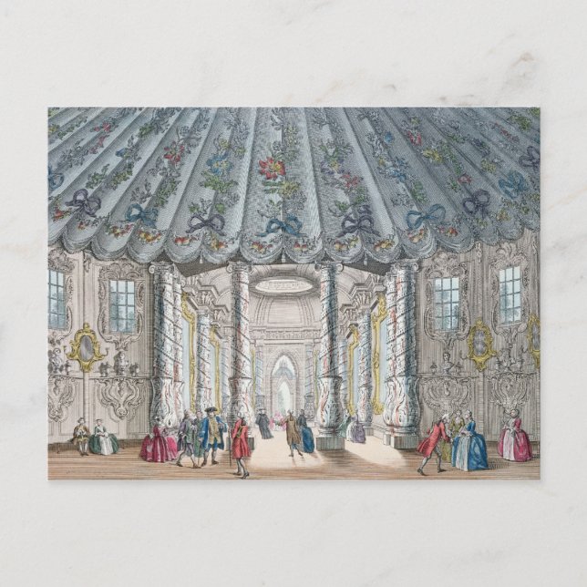Insida View of the elegant Music room Vykort (Framsida)