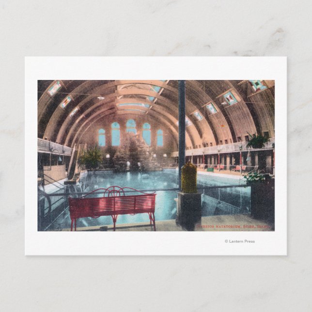 Insida View of the NatatoriumBoise, ID Vykort (Framsida)