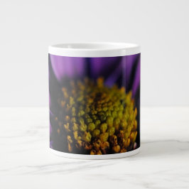 Insidan av en lila blomma Jumbo kaffemugg Mugg