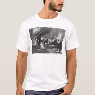 Insidan av fort Sumter under Tee