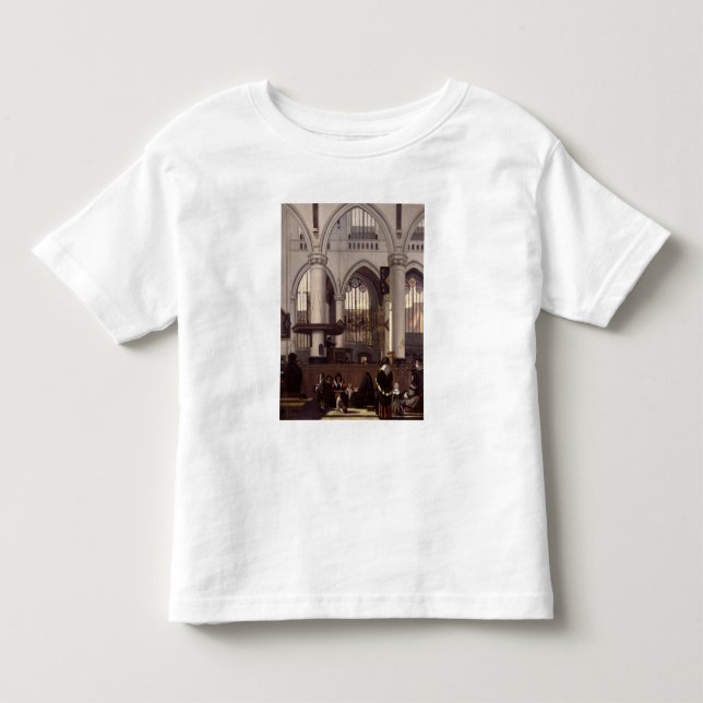 Insidan av Oude Kerk, Amsterdam, c.1660 Tee Shirt (Framsida)