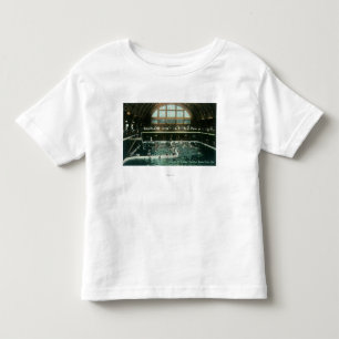 Insidan beskådar av badningpaviljongen tee shirt