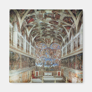 Insidan beskådar av det Sistine kapell Magnet