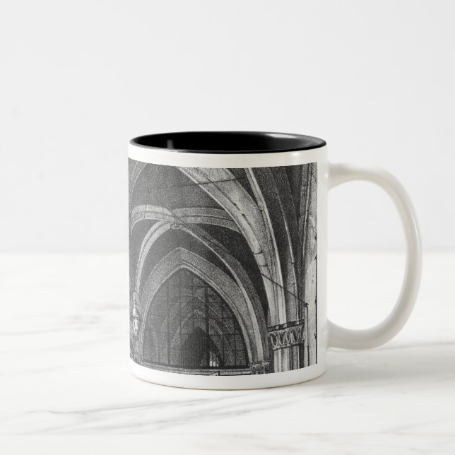 Insidan beskådar av hänryckarummet Två-Tonad mugg (Höger)