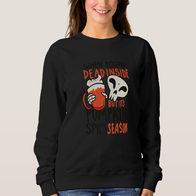 Inside dead pumpkin season   t shirt (Framsida)