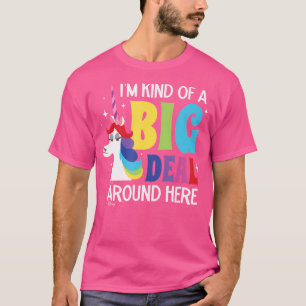 Inside Out Regnbåge Enhörning Stor Sak Arou T Shirt
