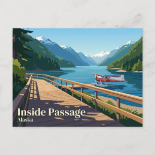 Inside Passage USA Vykort