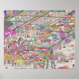 Inside Titos Poster av Pwn Shoppe