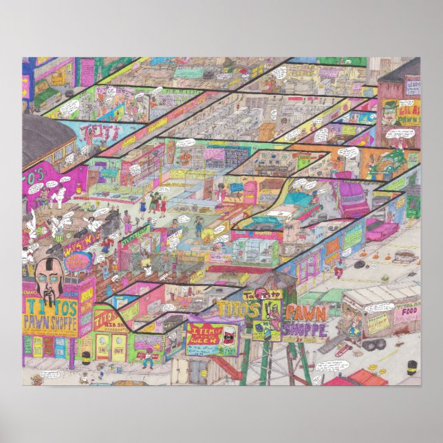 Inside Titos Poster av Pwn Shoppe (Framsidan)