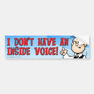 Inside Voice Bildekal