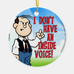 Inside Voice Julgransprydnad Keramik