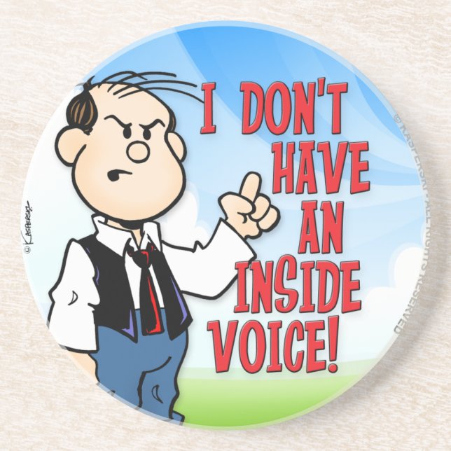 Inside Voice Underlägg Sandsten (Framsidan)
