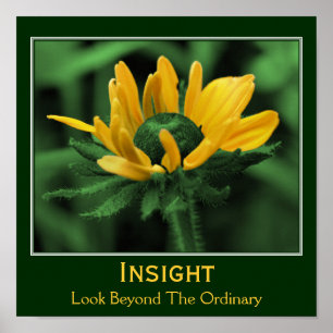 Insight Flower-inspirationsoffert Poster