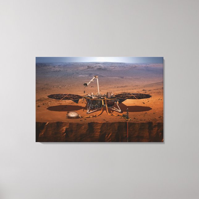 Insight Lander Canvastryck (Framsida)