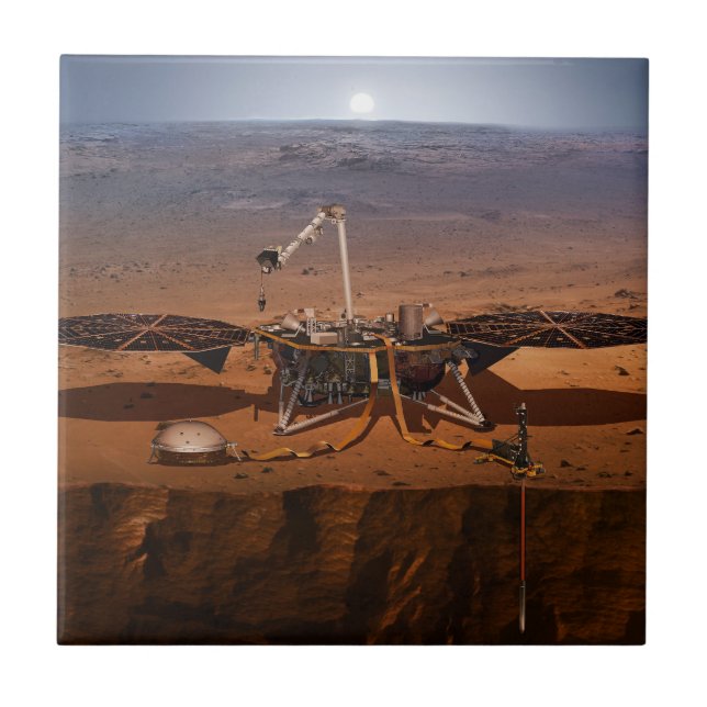 Insight Lander Kakelplatta (Framsidan)