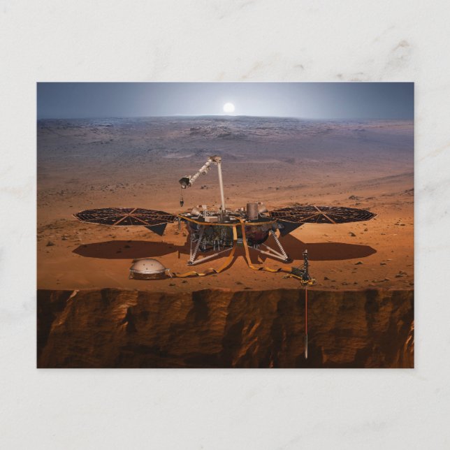 Insight Lander Vykort (Framsida)