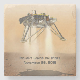 InSight Landing på Mars Stenunderlägg