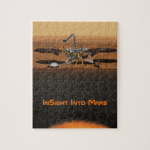 InSight Mars Lander Uppdrag Pussel