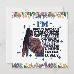 Insiktsfullt Ord Affirmation Sista Bla Julkort