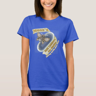 Insipired vid DEN folkmassa - mosss stegar för Tee Shirt