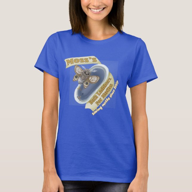 Insipired vid DEN folkmassa - mosss stegar för Tee Shirt (Framsida)