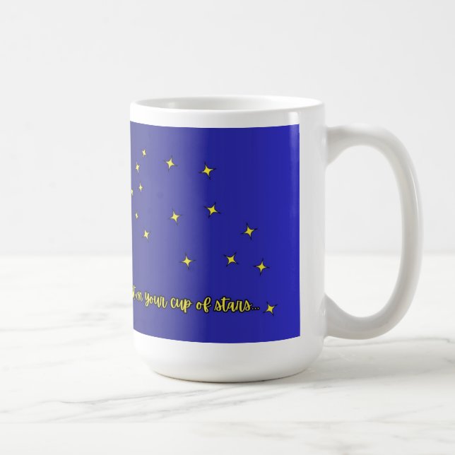 Insistera på din Stjärnmugg Kaffemugg (Höger)