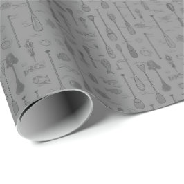 Insjö Liv Presentpapper - Monokrom