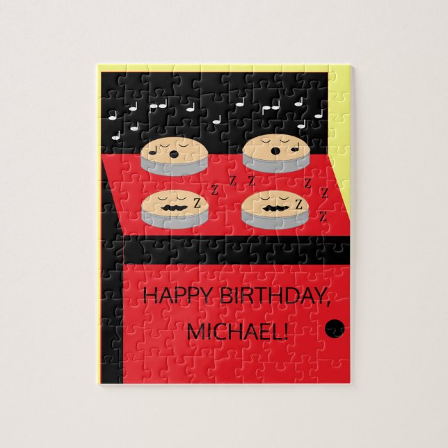 Insjöar i väntan - Froting Time Birthday Pussel (Vertikal)