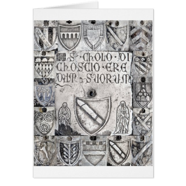 Inskrifter Hälsningskort (Framsidan)