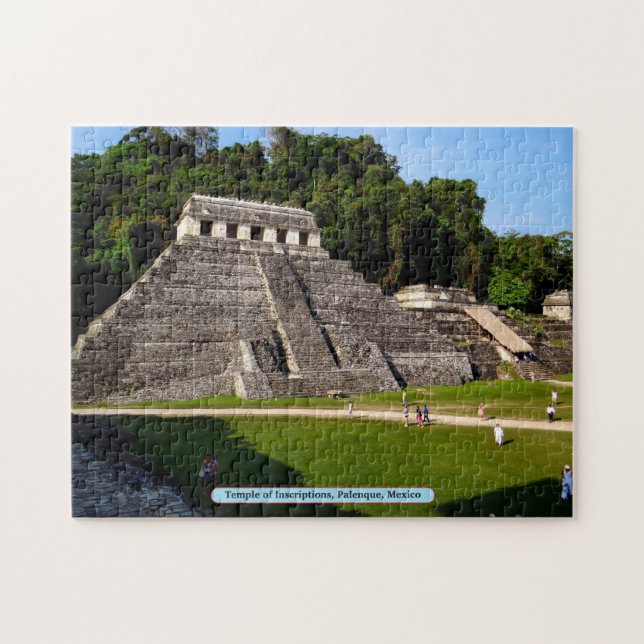 Inskriptionsmallen, Palenque, Mexiko Pussel (Horisontell)