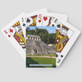 Inskriptionsmallen, Palenque, Mexiko Spelkort