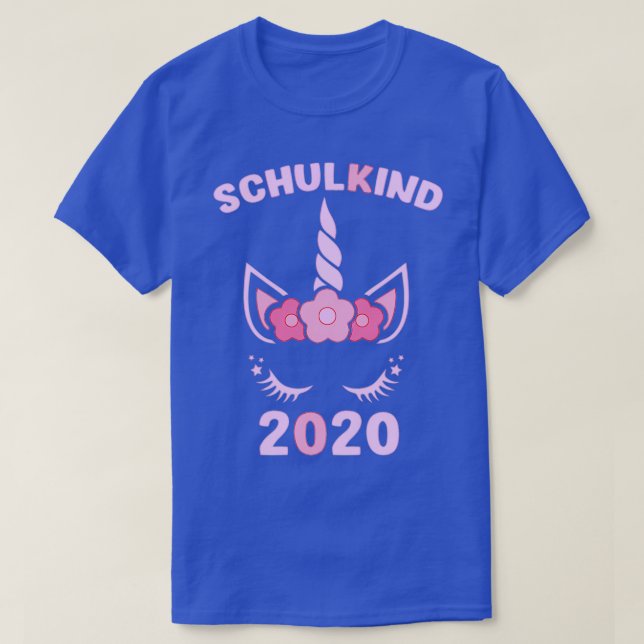 Inskrivning i skolan 2020 skolbarn - överlandspark t shirt (Design framsida)