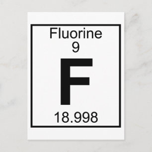 Inslag 009 - F - Fluor (Fullt) Vykort