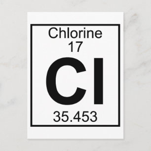 Inslag 017 - Cl - Klorin (Fullt) Vykort