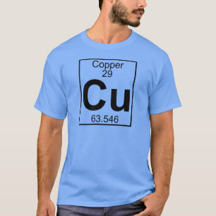 Inslag 029 - Cu - förkoppra (fullt) T-shirt